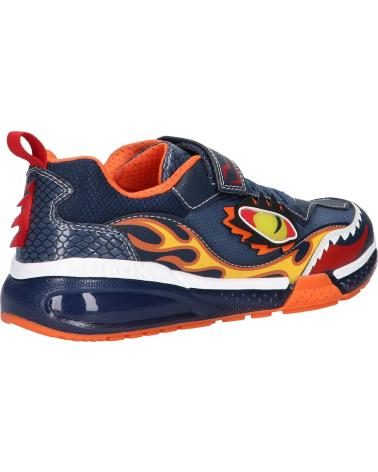 Esportes  de Menino GEOX J16FEB 0BU11 J BAYONYC C0820 NAVY-ORANGE