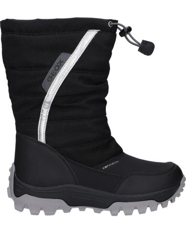 Botas de Niña y Niño GEOX J26FRA 0FU50 J HIMALAYA BOY B ABX C0039 BLACK-SILVER