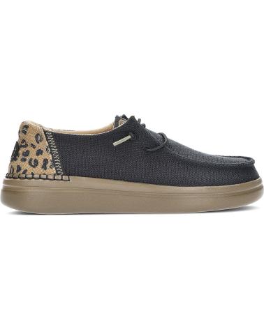 Zapatos de Mujer HEY DUDE ZAPATOS DUDE WENDY RISE LEO 40204 BLACK