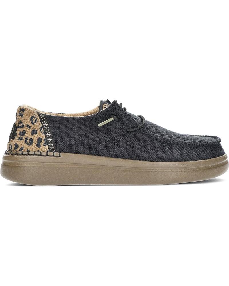 Zapatos de Mujer HEY DUDE ZAPATOS DUDE WENDY RISE LEO 40204 BLACK