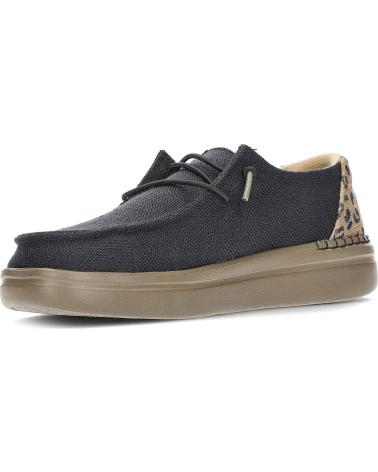 Zapatos de Mujer HEY DUDE ZAPATOS DUDE WENDY RISE LEO 40204 BLACK
