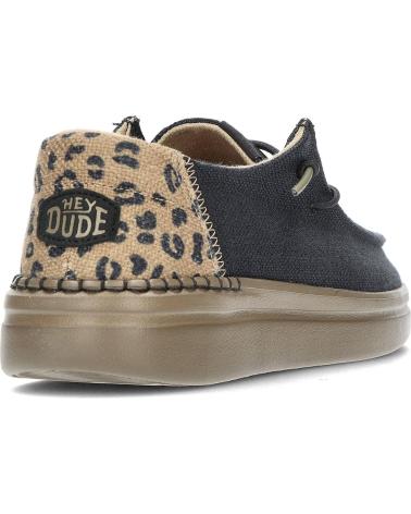 Zapatos de Mujer HEY DUDE ZAPATOS DUDE WENDY RISE LEO 40204 BLACK