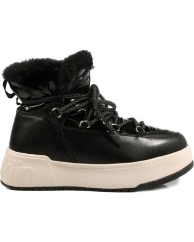 Botins de Mulher D FRANKLIN BOTINES PLANOS D FRANKLIN DFSH369001 NEGRO