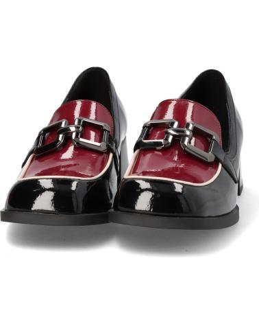 Zapatos de Mujer noa harmon MOCASIN CON TACON PARA MUJER 9581 NEGRO