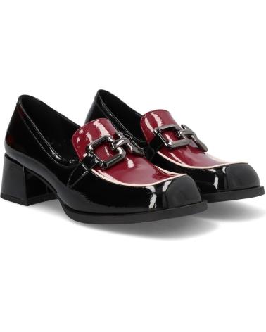Zapatos de Mujer noa harmon MOCASIN CON TACON PARA MUJER 9581 NEGRO