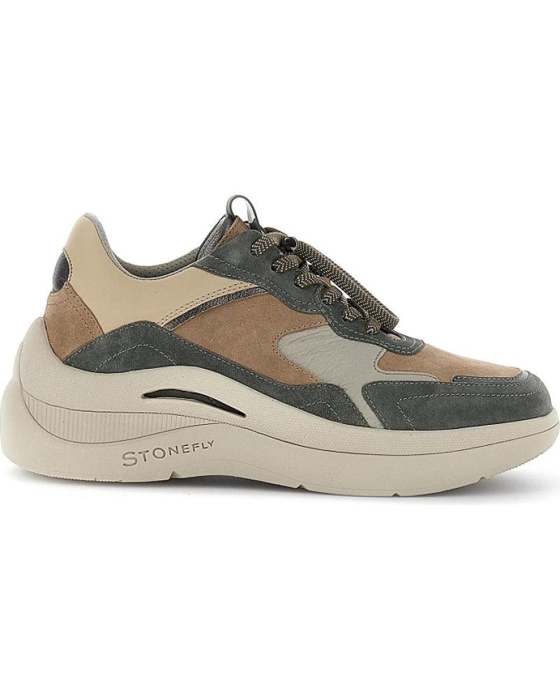 Zapatillas deporte de Mujer STONEFLY ROCHA 2 VELOUR-LAMINATED LTH 220161 MULTICOLOR VARIOS COLORES