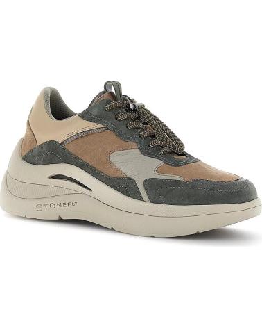 Zapatillas deporte de Mujer STONEFLY ROCHA 2 VELOUR-LAMINATED LTH 220161 MULTICOLOR VARIOS COLORES