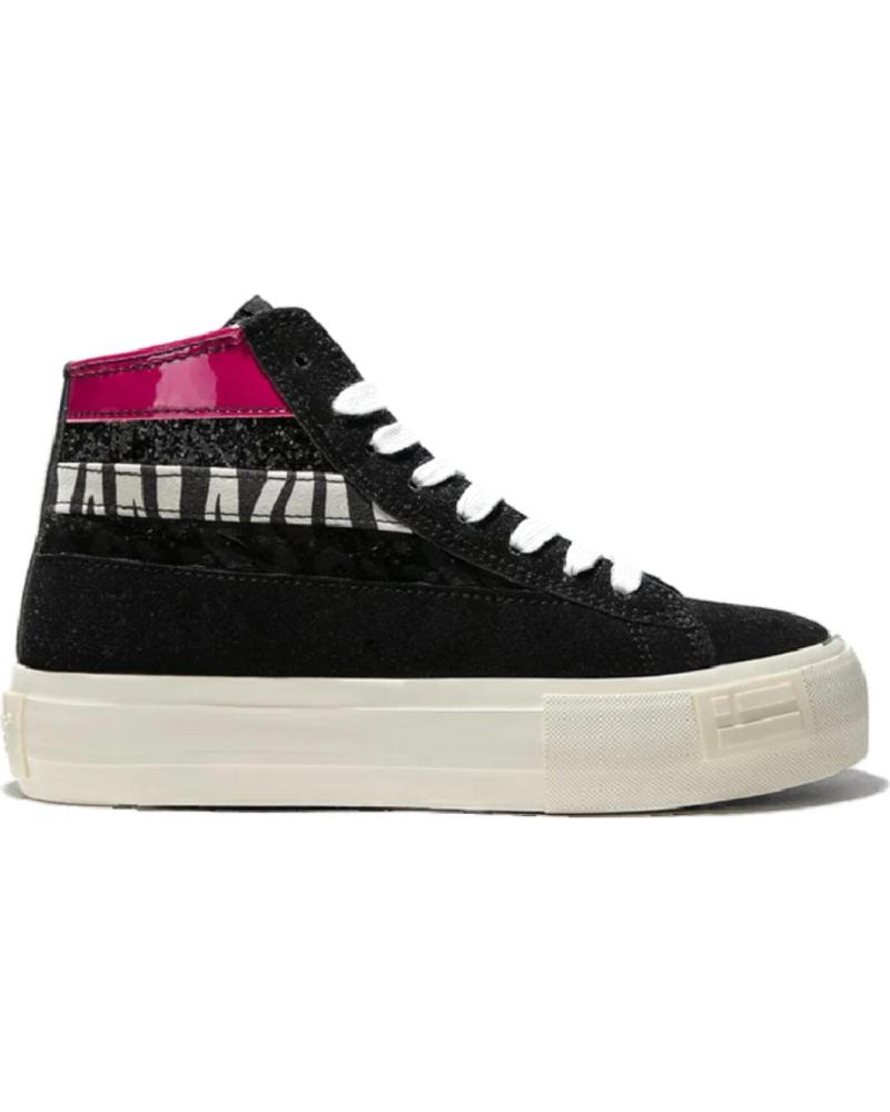 Scarpe sport per Donna D FRANKLIN D FRANKLIN - ZAPATILLA ONE WAY VERT PATCH BLACK