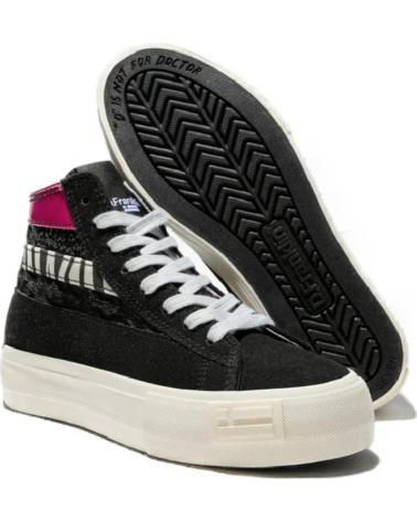 Scarpe sport per Donna D FRANKLIN D FRANKLIN - ZAPATILLA ONE WAY VERT PATCH BLACK