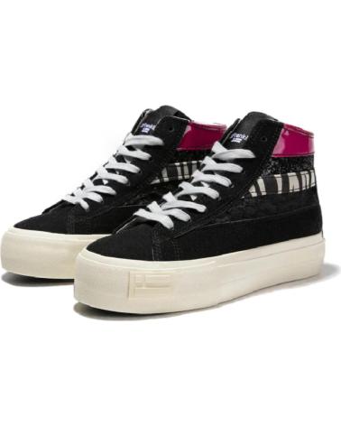 Scarpe sport per Donna D FRANKLIN D FRANKLIN - ZAPATILLA ONE WAY VERT PATCH BLACK