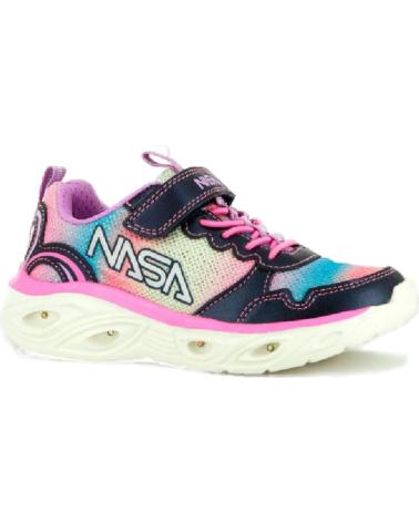 Esportes  de Menina PABLOSKY - DEPORTIVOS DE NINA NASA ROSAS CON CIERRE ADHEREN NAVY