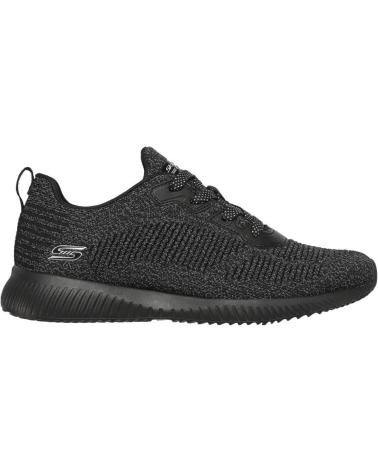 Sapatilhas de Mulher SKECHERS 117074-BBK BOBS SQUAD GHOST STAR BLACK