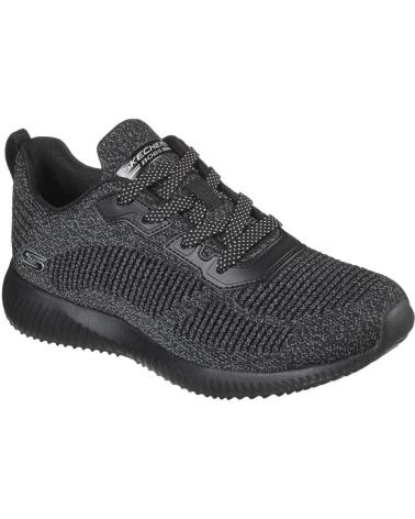 Sapatilhas de Mulher SKECHERS 117074-BBK BOBS SQUAD GHOST STAR BLACK