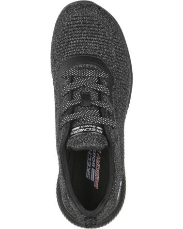 Sapatilhas de Mulher SKECHERS 117074-BBK BOBS SQUAD GHOST STAR BLACK