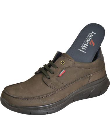 Zapatillas deporte de Hombre LUISETTI - 36113NO ZAPATO CON CORDONES PARA HOMBRES PLANT CAFE