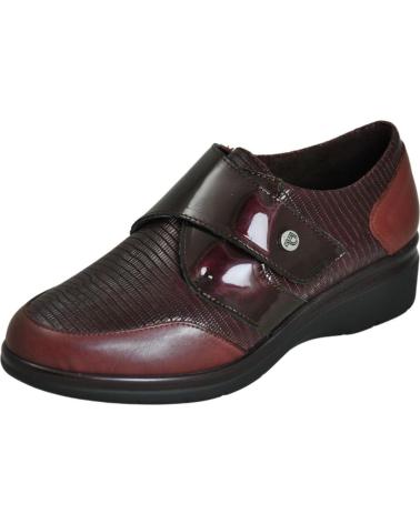 Sapatos de Mulher PITILLOS - 5314 BLUCHER DE PIEL PARA MUJER PLANTILLA EXTRAI BURDEOS