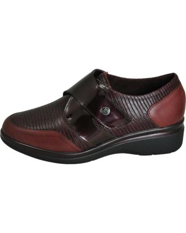 Sapatos de Mulher PITILLOS - 5314 BLUCHER DE PIEL PARA MUJER PLANTILLA EXTRAI BURDEOS