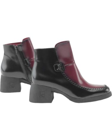 Botines de Mujer JOSE SAENZ BOTIN MOCASIN PIEL ANTIC NEGRO-ANTIC RIOJA