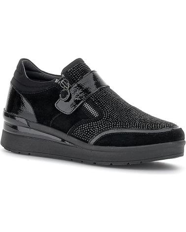 Zapatillas deporte de Mujer STONEFLY CREAM 48 VELOUR-S PATENT 219978 NEGRO