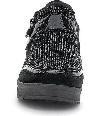 Zapatillas deporte de Mujer STONEFLY CREAM 48 VELOUR-S PATENT 219978 NEGRO
