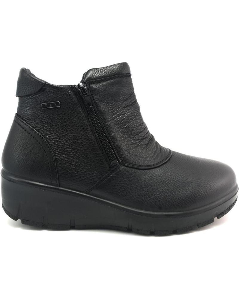 Botines de Mujer G COMFORT 799 PIEL NEGRA NEGRO
