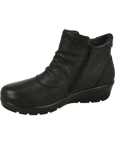 Botines de Mujer G COMFORT 799 PIEL NEGRA NEGRO