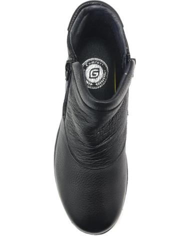 Botines de Mujer G COMFORT 799 PIEL NEGRA NEGRO