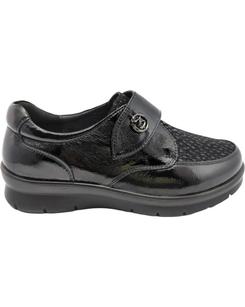 G COMFORT ZAPATO CON VELCRO P 8261 NEGRO