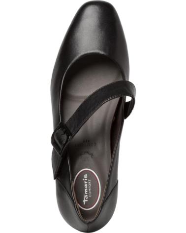 Zapatos de tacón de Mujer TAMARIS 84304 PIEL NEGRA NEGRO
