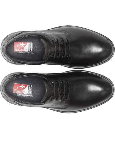 SAPATOS DE ATAR FLUCHOS MAGNUS PRETO NEGRO
