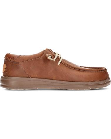 Zapatos de Hombre HEY DUDE ZAPATOS DUDE WALLY GRIP 40175 BROWN