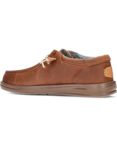 Zapatos de Hombre HEY DUDE ZAPATOS DUDE WALLY GRIP 40175 BROWN