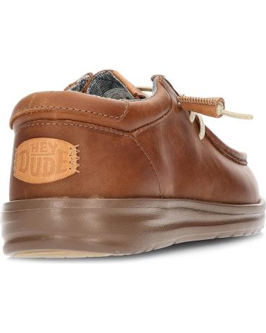 Zapatos de Hombre HEY DUDE ZAPATOS DUDE WALLY GRIP 40175 BROWN