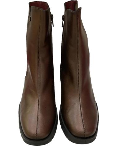Botines de Mujer JOSE SAENZ BOTAS METALIZADAS PIEL BRONCE MUGA MARRON-KODA METAL TESTA MORO