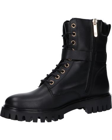 Botines de Mujer TOMMY HILFIGER FW0FW06734 BUCKLE LACE UP BDS BLACK