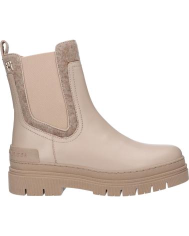 Stivaletti per Donna TOMMY HILFIGER FW0FW07655 FEMININE FELT CHELSEA ABO MERINO