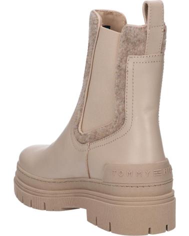 Botins de Mulher TOMMY HILFIGER FW0FW07655 FEMININE FELT CHELSEA ABO MERINO