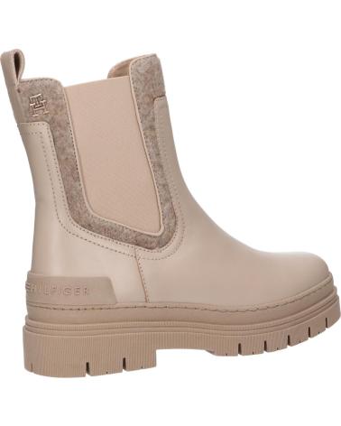 Botins de Mulher TOMMY HILFIGER FW0FW07655 FEMININE FELT CHELSEA ABO MERINO