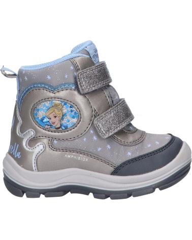 Bottes pour Fille GEOX B163WB 054FU B FLANFIL GIRL B ABX C1009 DK SILVER