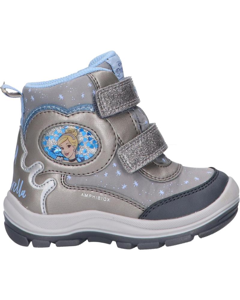 Stivali per Bambina GEOX B163WB 054FU B FLANFIL GIRL B ABX C1009 DK SILVER