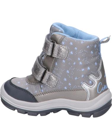 Stivali per Bambina GEOX B163WB 054FU B FLANFIL GIRL B ABX C1009 DK SILVER