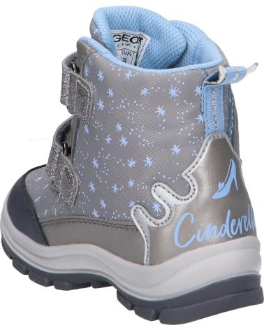 Stivali per Bambina GEOX B163WB 054FU B FLANFIL GIRL B ABX C1009 DK SILVER