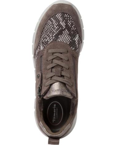 Zapatillas deporte de Mujer TAMARIS 83705 NUBUCK-LICRA GRIS