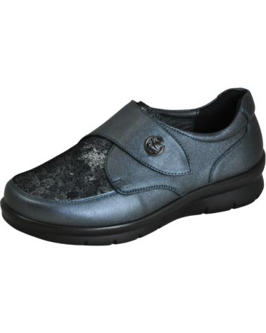 Zapatos de Mujer G COMFORT G CONFORT- ZAPATO VELCRO PARA MUJER HORMA ANCHA PLANTILLA BLUE