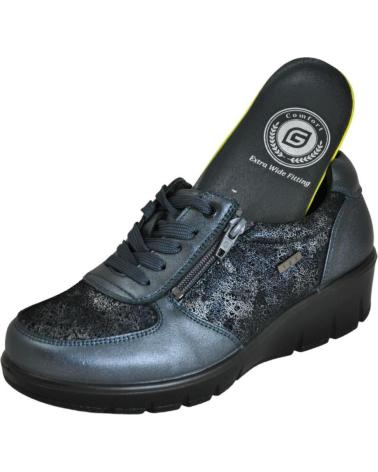 Zapatos de Mujer G COMFORT G CONFORT- ZAPATO ESTILO DEPORTIVO PARA MUJER CREMALLERA L BLUE