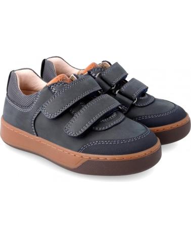 Zapatos de Niño GARVALIN DEPORTIVA 221620-A PIEL AZULMARINO