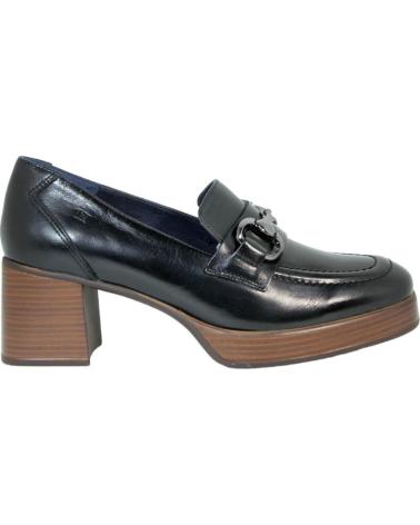 Zapatos de tacón de Mujer DORKING MOCASIN PIEL NEGRO TACON ALIAS NEGRO