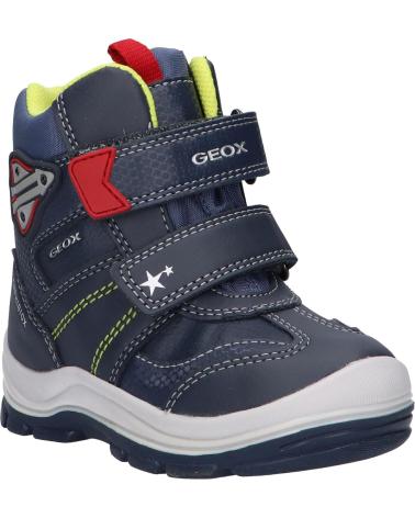 Sneaker für Junge GEOX B163VA 054FU B FLANFIL BOY B ABX C0735 NAVY-RED