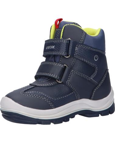 Sneaker für Junge GEOX B163VA 054FU B FLANFIL BOY B ABX C0735 NAVY-RED