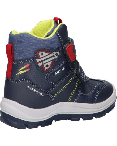 Sneaker für Junge GEOX B163VA 054FU B FLANFIL BOY B ABX C0735 NAVY-RED